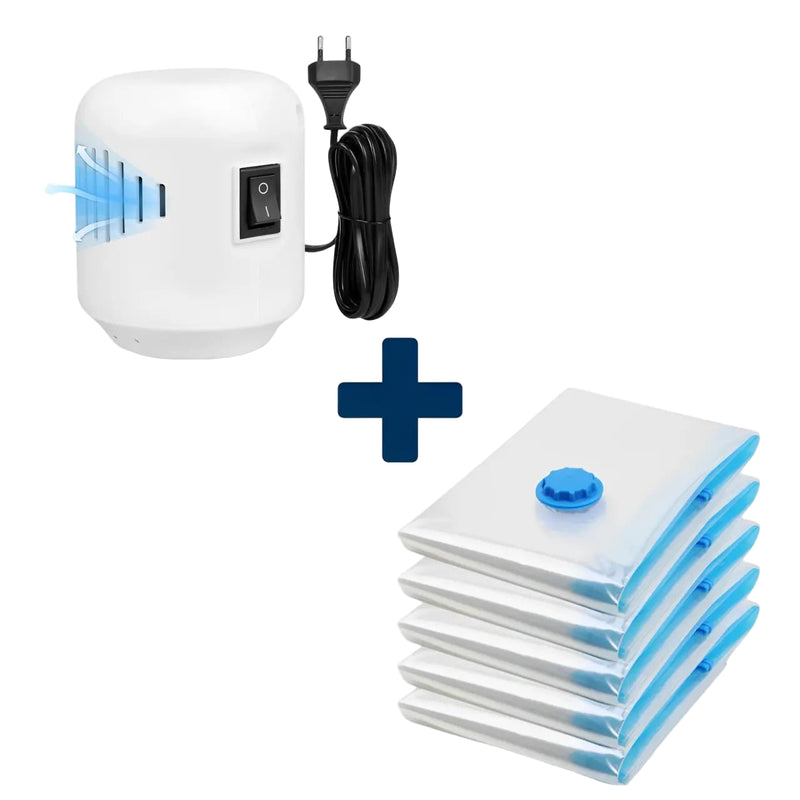 Compactador a Vácuo EasyVac | Organização Instantânea