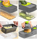 Cortador e Fatiador Multifuncional de Alimentos 16 em 1