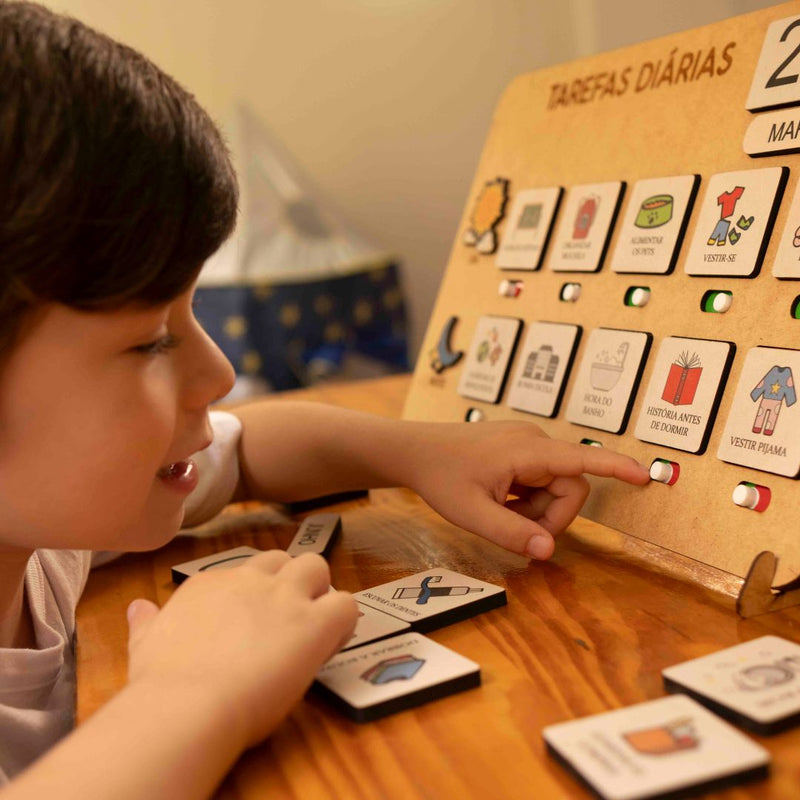Quadro Tarefas Diárias Smart Kids | Rotina sem Estresse
