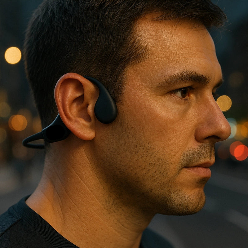 Fone de Condução Óssea AirBone | Leveza Para Seu Ritmo