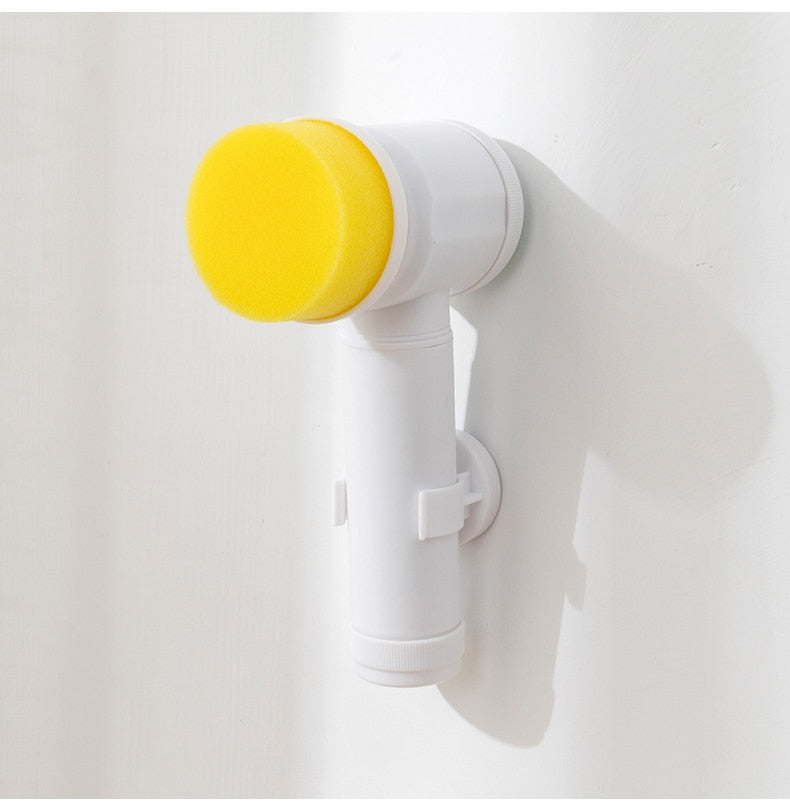 Escova Elétrica de Limpeza 3 em 1 SpinPro | Limpeza Rápida e Sem Esforço