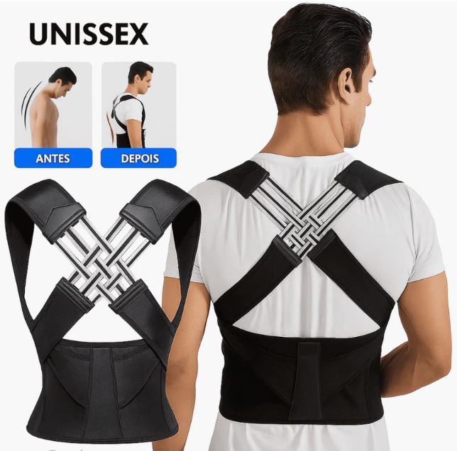 Corretor Postural PostureFit | Alinhamento com Proteção