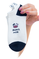 Meias Vaquinha Happy Cow | Conforto Divertido Para Seus Pés