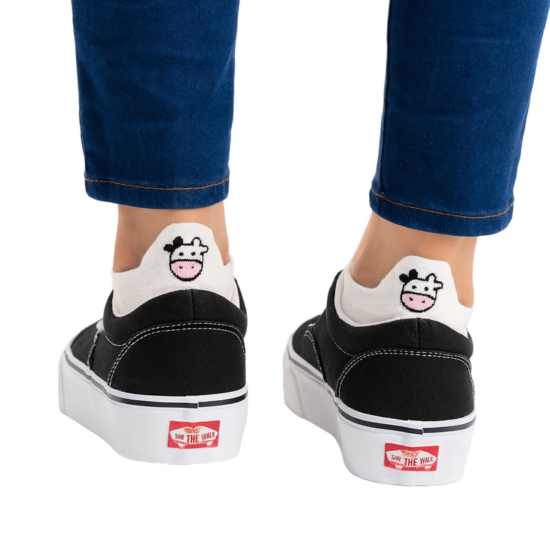 Meias Vaquinha Happy Cow | Conforto Divertido Para Seus Pés