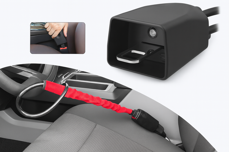 Trava de Volante Safe Car | Proteção Máxima Contra Roubo