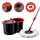 Mop Giratório Inox SpinClean | Limpeza Rápida Sem Esforço