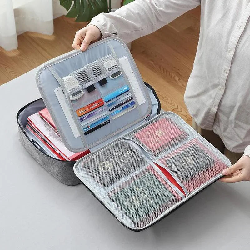 Bolsa Organizadora de Documentos DocSmart | Compacta, Elegante & Protegida