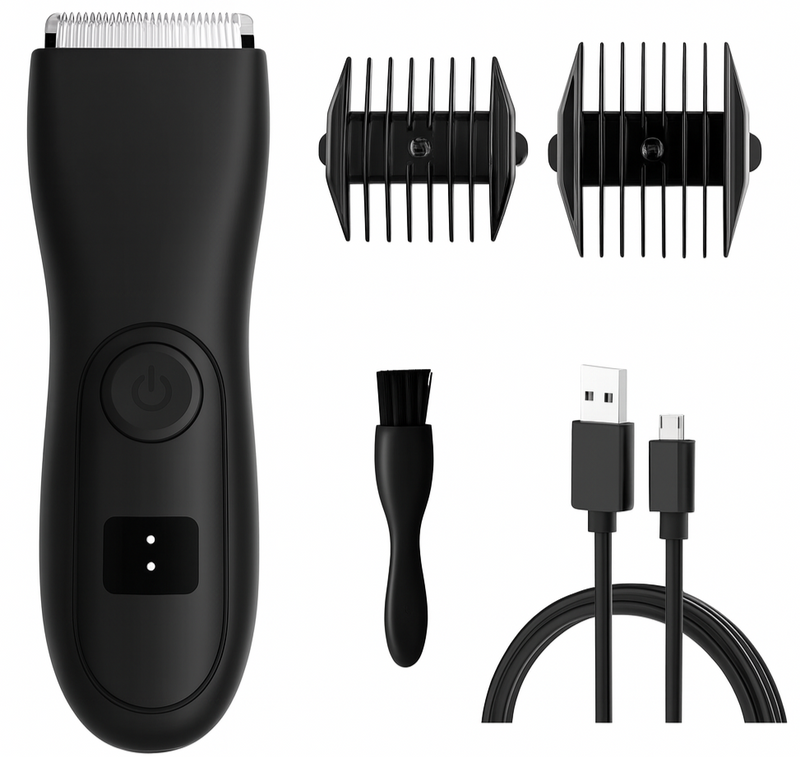 Barbeador Íntimo AquaPro | Tecnologia Sem Cortes e Sem Irritação