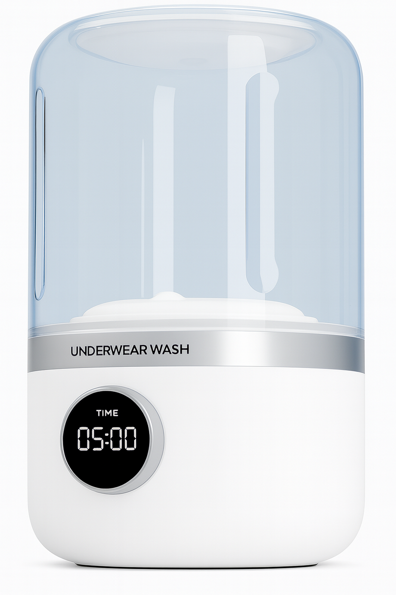 Mini Lavadora Portátil WashPro | Higiene Eficiente e Sem Esforço