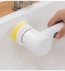 Escova Elétrica de Limpeza 3 em 1 SpinPro | Limpeza Rápida e Sem Esforço